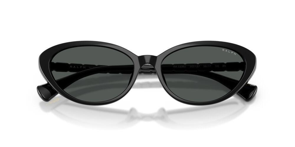 Anteojos De Sol Ralph Shiny Black Grey Gradient 0RA5338U Negro Mujer-4