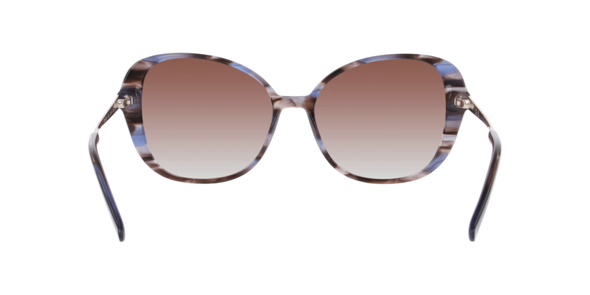 Anteojos De Sol Dbyd DB4051 Blue Brown Stripes Gradient Brown Café Mujer-3