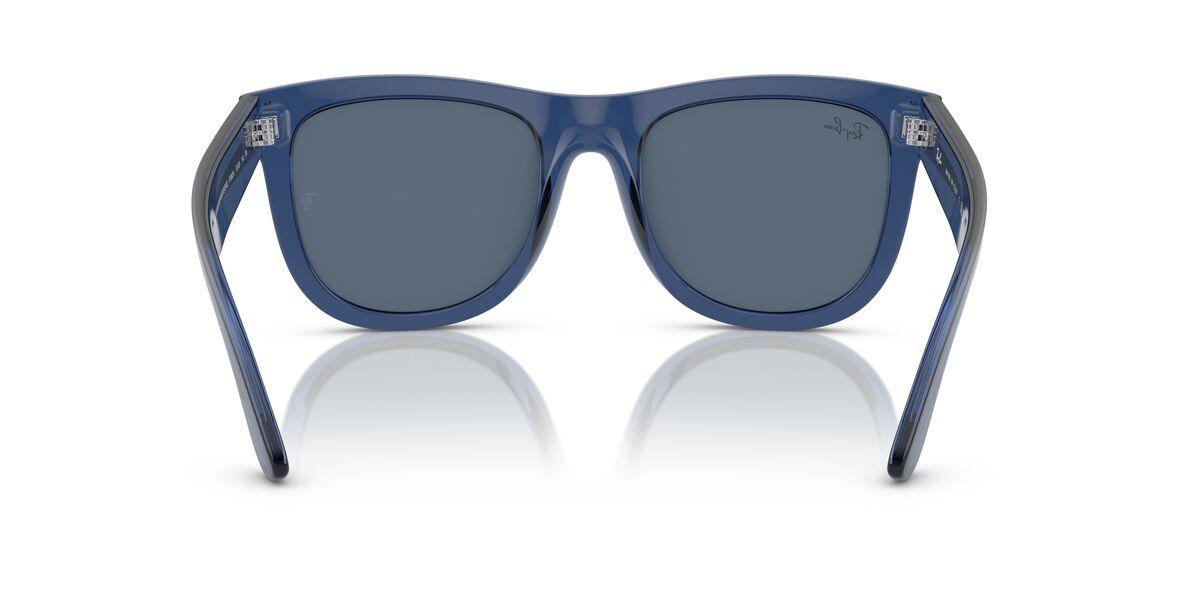 Lentes De Sol Ray-Ban RBR0502S Wayfarer Reverse Azul Unisex-3