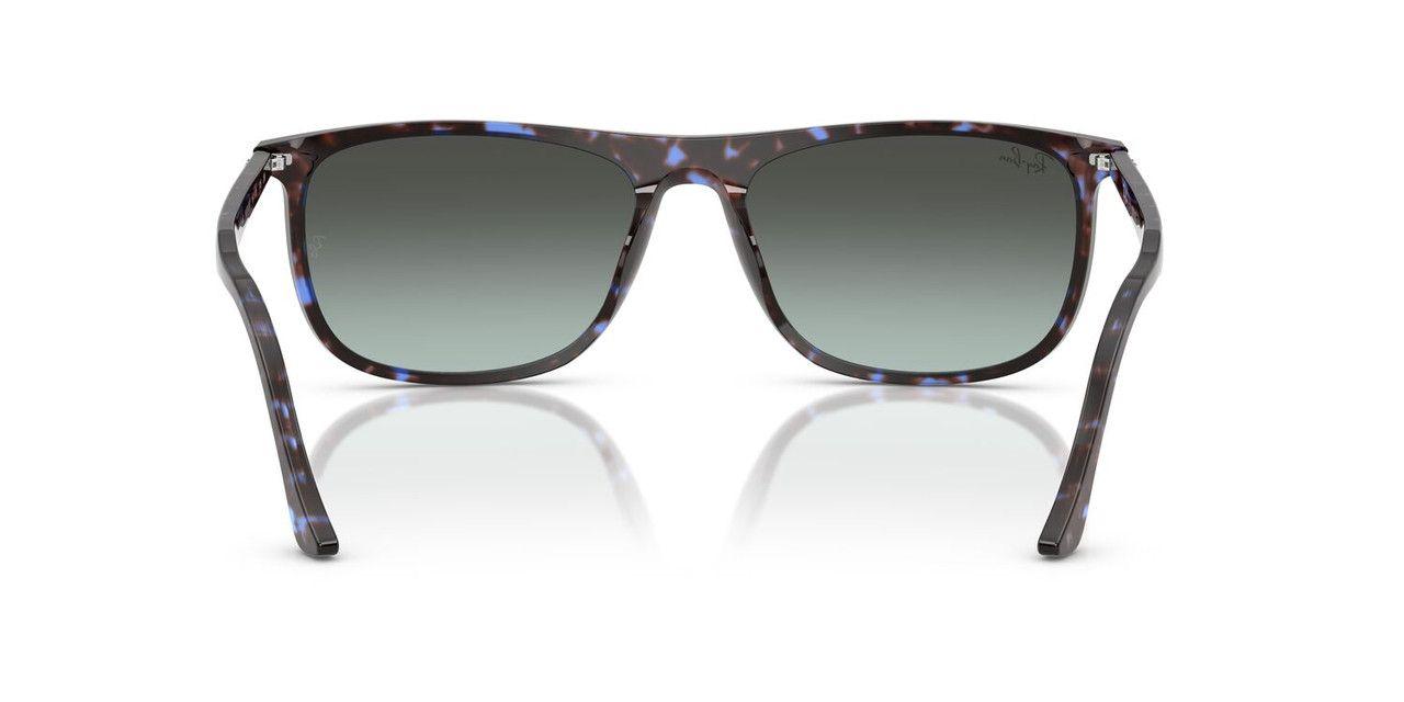 Anteojos De Sol Ray-Ban RB2216 Havana Blue Turtle Blu Vintage Gradient Black Havana Unisex-2