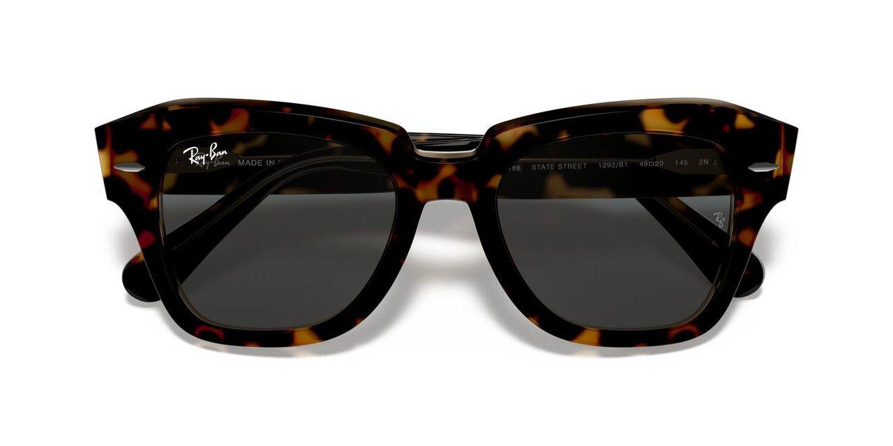 Lentes De Sol Ray-Ban State Street RB2186 Café Unisex-2