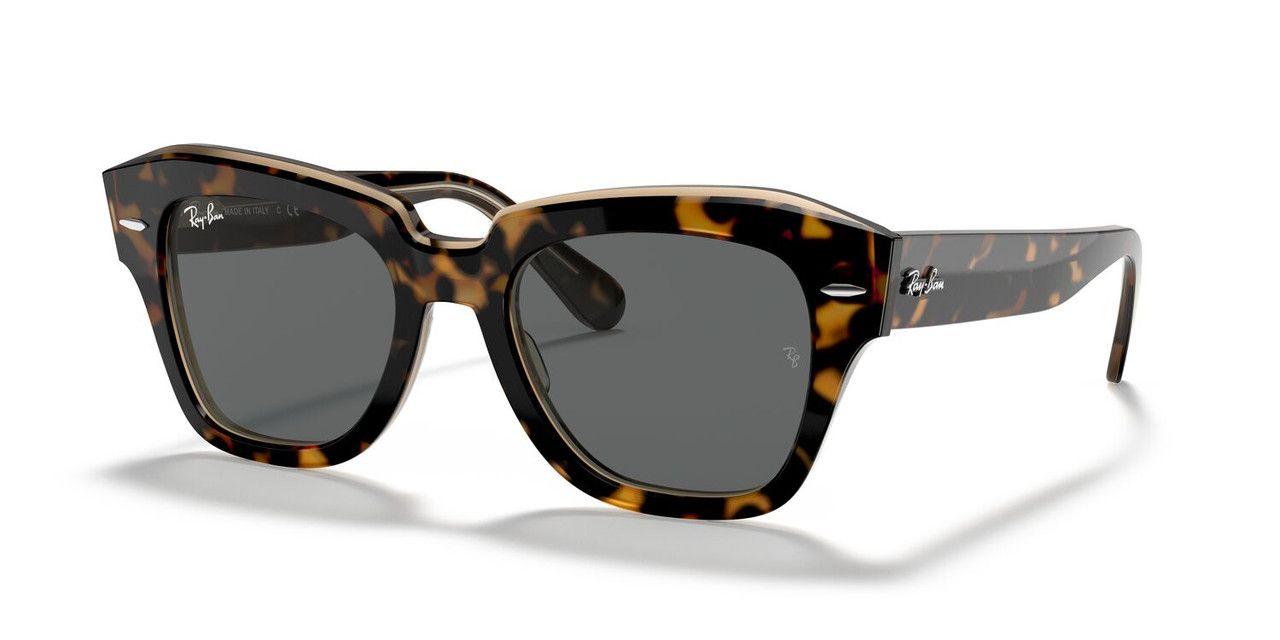 Lentes De Sol Ray-Ban State Street RB2186 Café Unisex-5