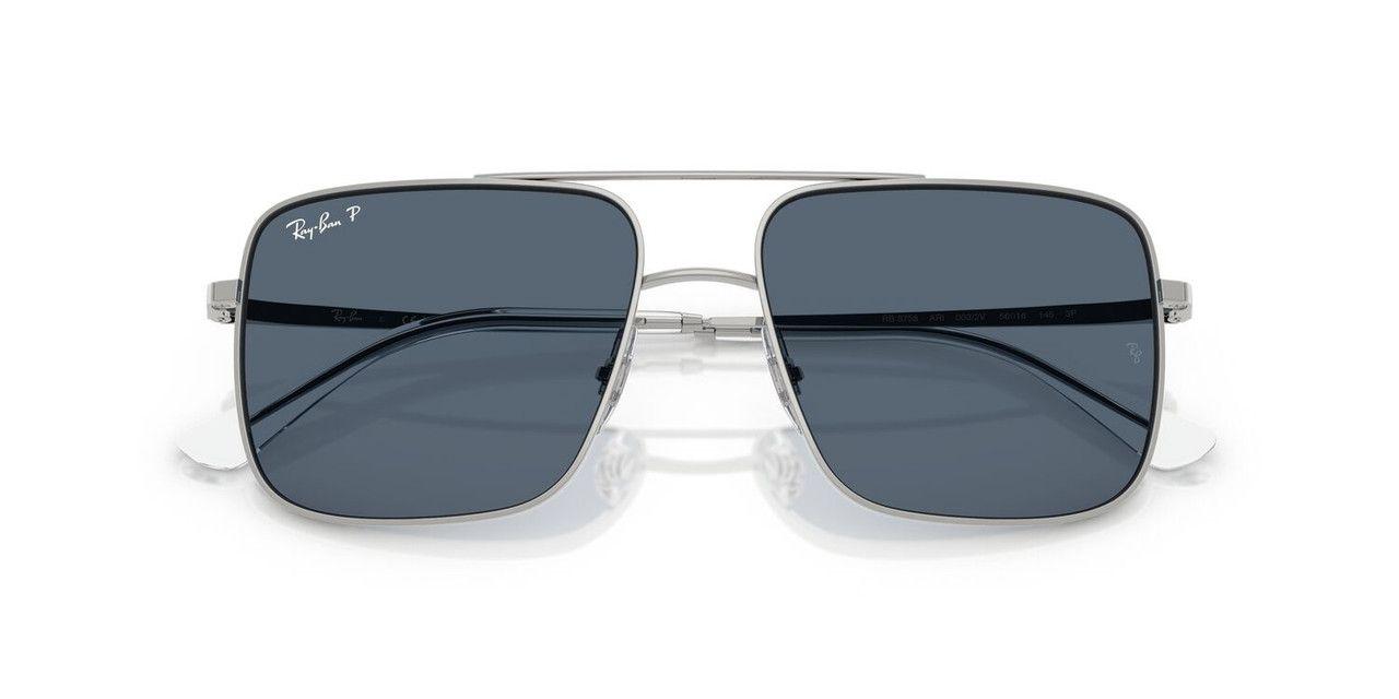Anteojos De Sol Ray-Ban RB3758 Ari Plateado-4