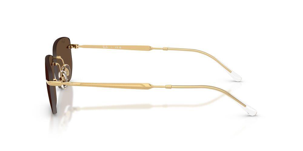 Anteojos De Sol Ray-Ban RB3768 Arista Dark Brown Dorado Unisex-2