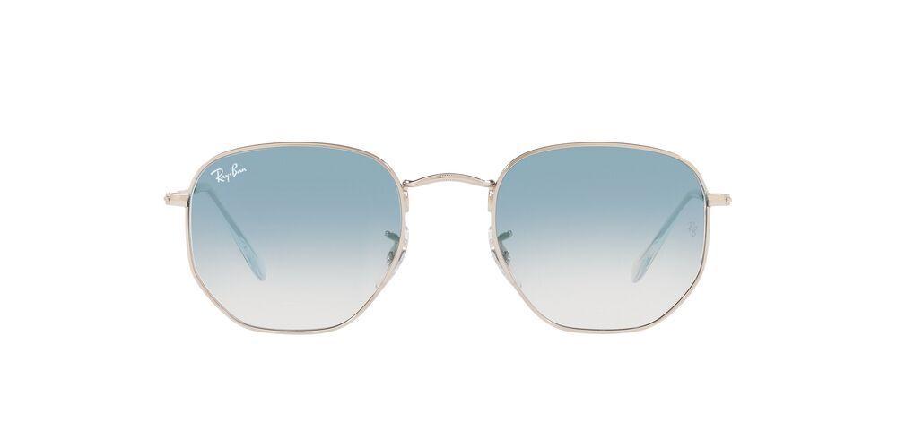 Lentes de Sol Ray-Ban Hexagonal RB3548N Plateado-0