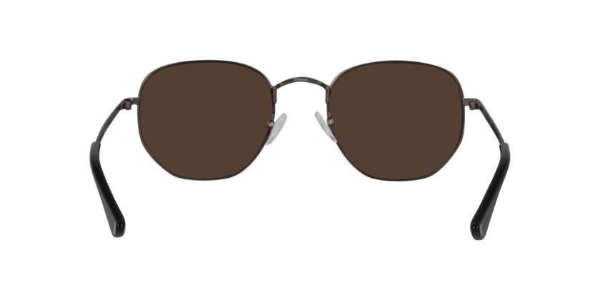 Anteojos De Sol Seen NE5027 Snsu0021 Matt Gun Brown Plateado Unisex-4