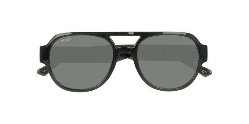Anteojos De Sol Unofficial UO6206 Transparent Kaki Green naranjo Hombre-5