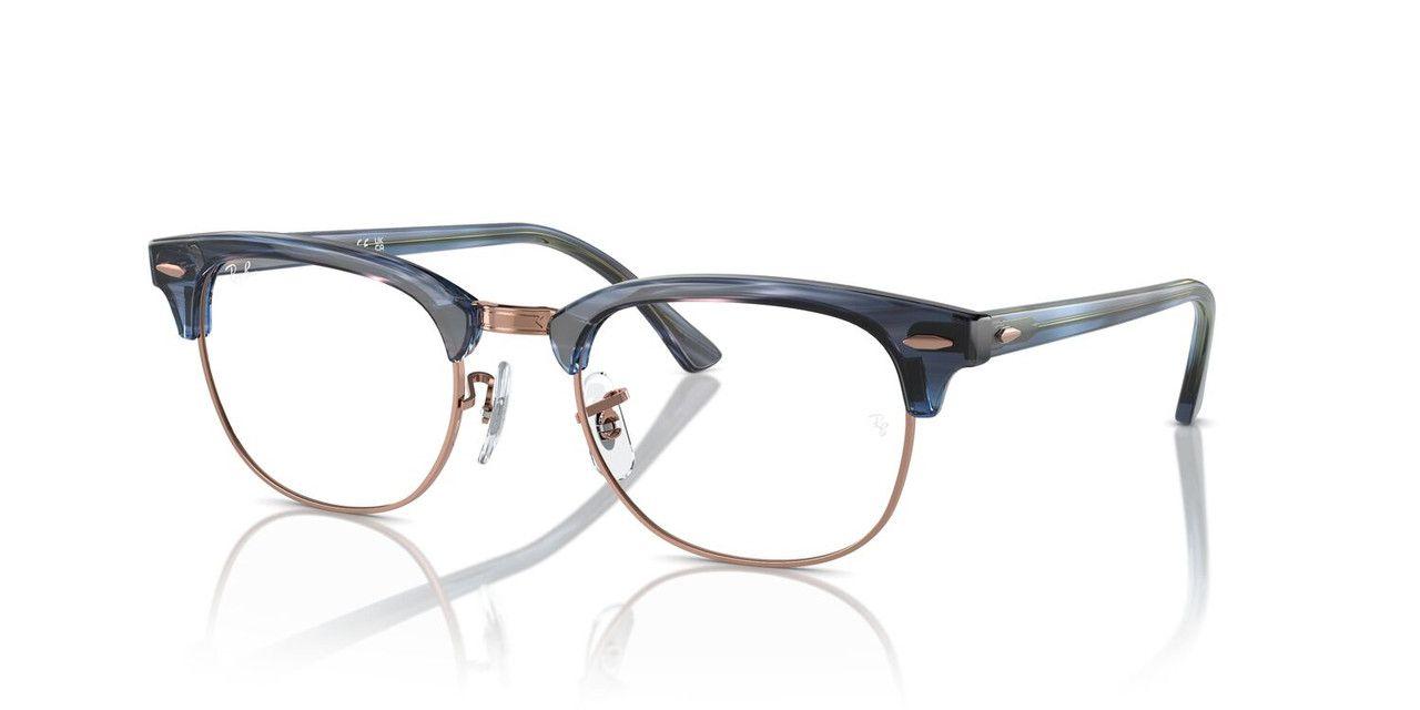Anteojos Ópticos Ray-Ban RX5154 Clubmaster Azul Unisex-5