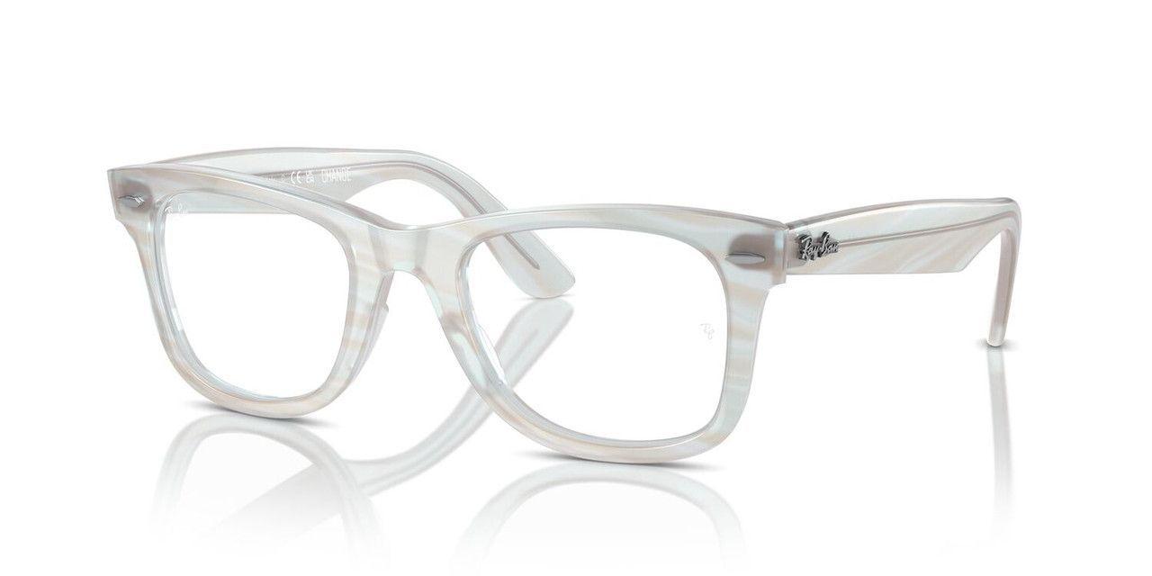 Anteojos Ópticos Ray-Ban RX4340V Wayfarer Ease Azul Unisex-2