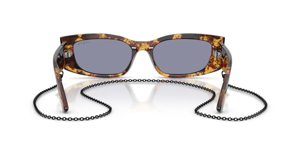 Anteojos De Sol Vogue VO5655SU Honey Havana Grey Crema Mujer-3