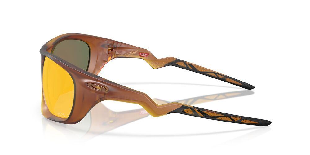 Anteojos De Sol Oakley OO9431 Lateralis Matte Dark Amber Prizm Ruby Ambar Hombre-2