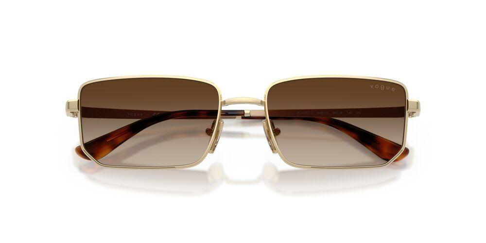 Anteojos De Sol Vogue 0VO4352S Pale Gold Brown Gradient Mujer-4