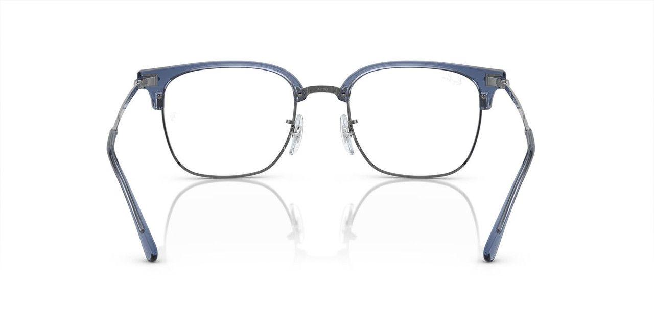 Anteojos Ópticos Ray-Ban RX7216 New Clubmaster Azul Unisex-1