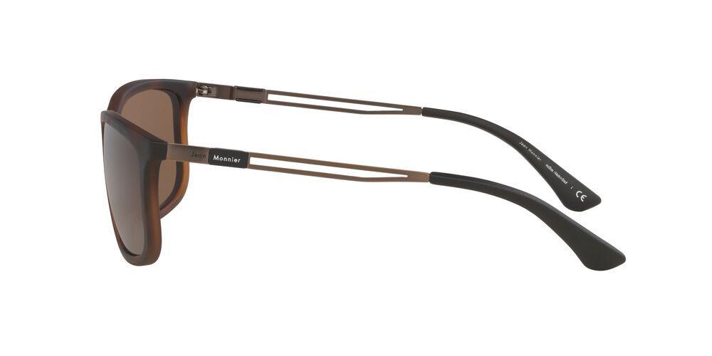 Anteojos De Sol Jean Monnier 0J84170 Dark Havana Dark Brown Hombre-2
