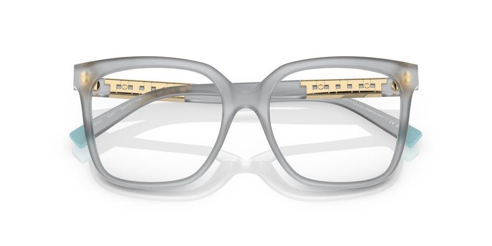 Anteojos Ópticos Tiffany TF2227 Gris Mujer-4