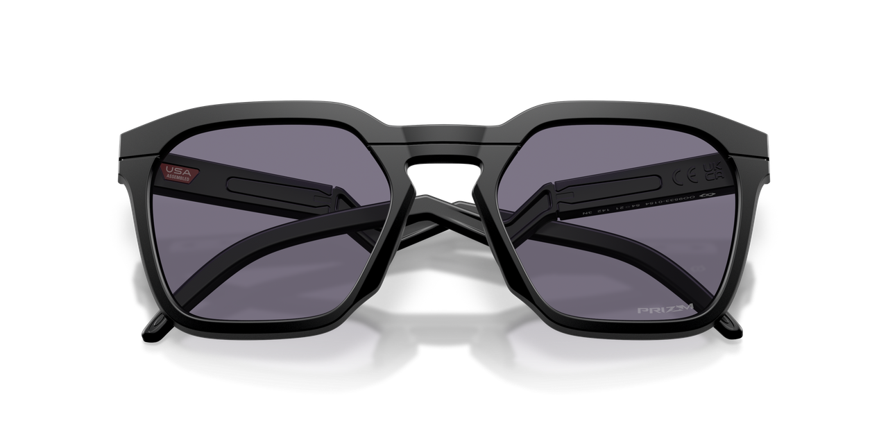 Anteojos De Sol Oakley 0OO9533 Hstn Sq Matte Black Prizm Grey Unisex-4