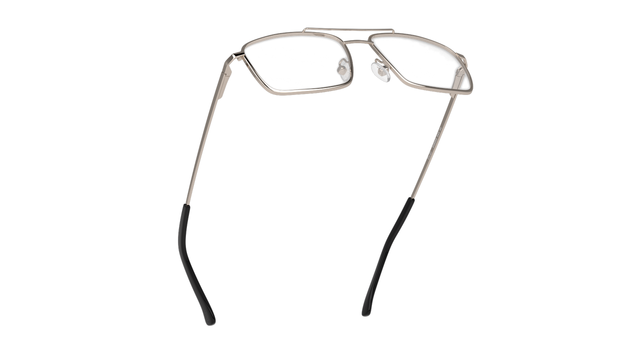 Anteojos Ópticos Dbyd DB1039 Dyh15 Plateado Hombre-4