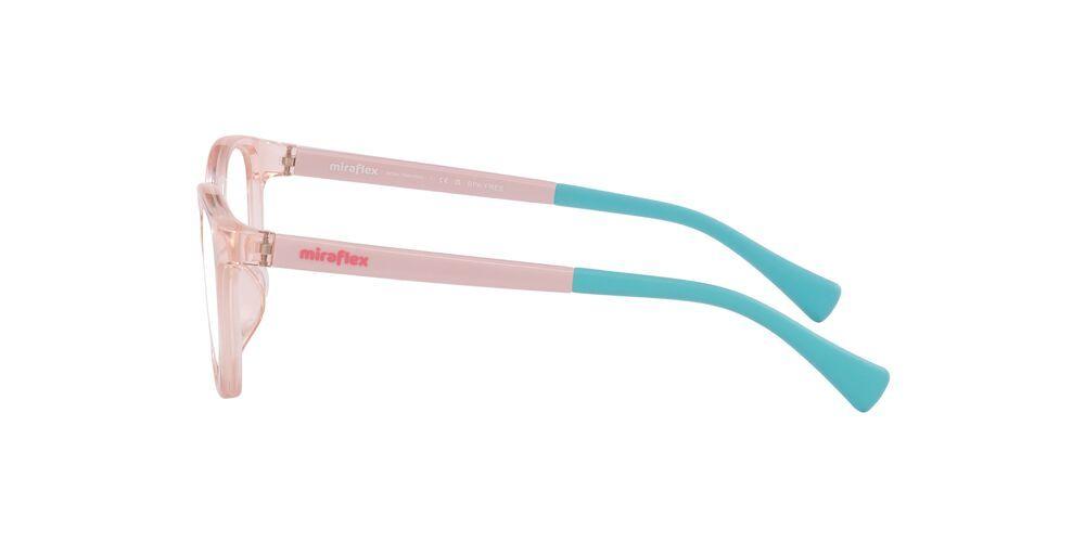 Anteojos Ópticos Miraflex 0MF4034 Translucent Coral Mujer-2