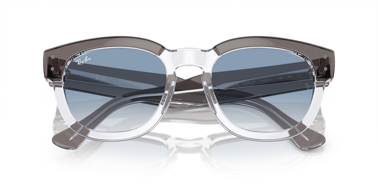 Anteojos De Sol Ray-Ban RB0298S Mega Hawkeye Gris Unisex-4