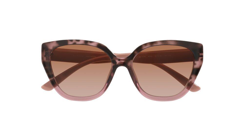 Anteojos De Sol Jean Monnier 0J84176 Gradient Pink Havana Light Brown Gradient Brown Mujer-4