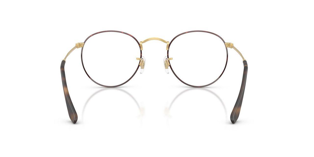 Anteojos Ópticos Ray-Ban RX3447V Round Metal Havana Unisex-3