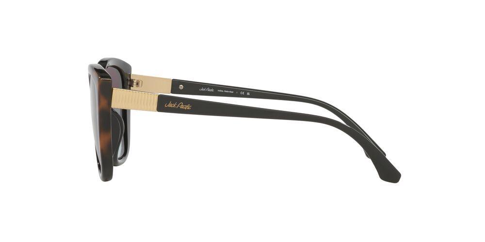Anteojos De Sol Jack Pacific JK1043U Black + Gradient Havana Light Grey Gradient Dark Grey Negro Mujer-2