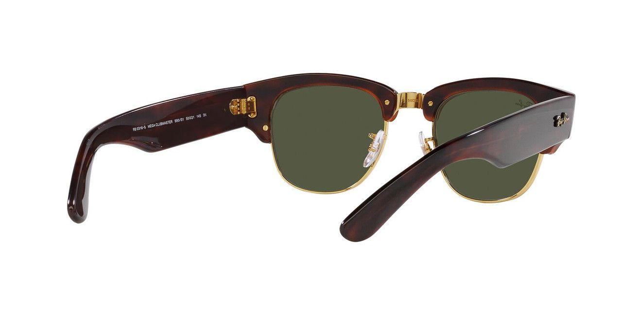 Lentes De Sol Ray-Ban 0RB0316S Mega Clubmaster Havana Unisex-4