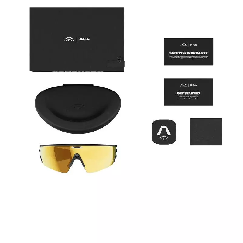 Anteojos con IA Oakley Vanguard 0OW8001 Negro Unisex-5