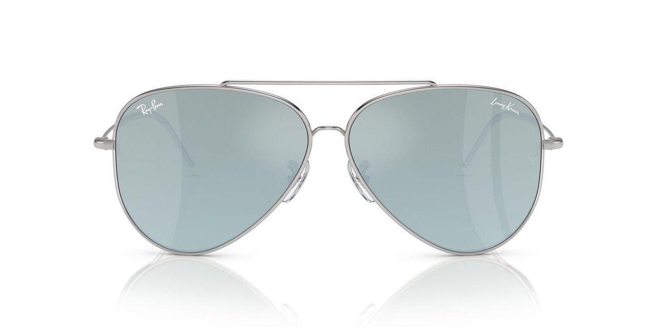 Anteojos De Sol Ray-Ban RBR0101S Aviator Reverse Plateado Unisex-5