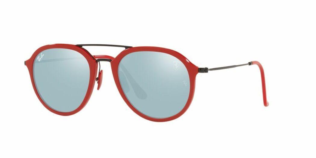 Lentes De Sol Ray-Ban RB4369M Rojo Unisex-1