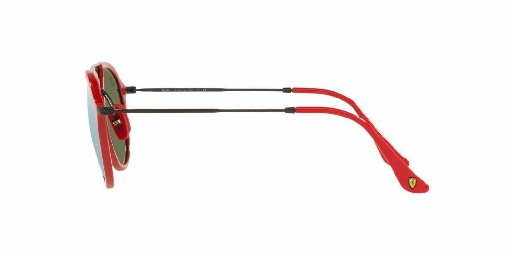 Lentes De Sol Ray-Ban RB4369M Rojo Unisex-2