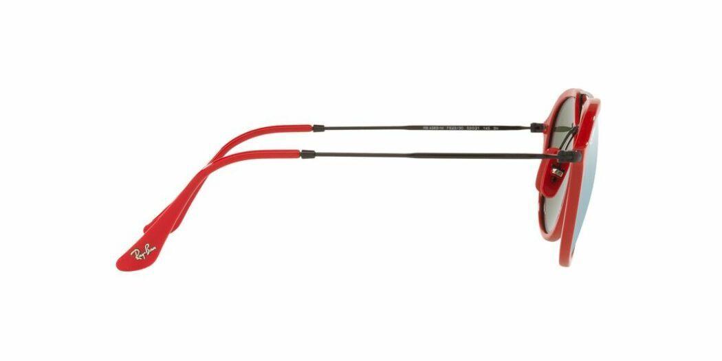 Lentes De Sol Ray-Ban RB4369M Rojo Unisex-3