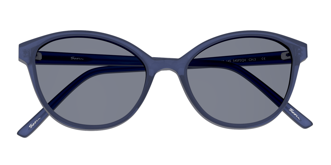 Anteojos De Sol Seen NE6004 Snsf0024 Azul Unisex-5