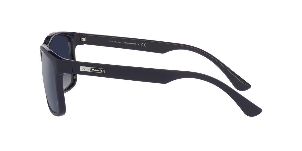 Anteojos De Sol Jean Monnier 0J84175 Matte Navy Blue Mirror Silver Hombre-2