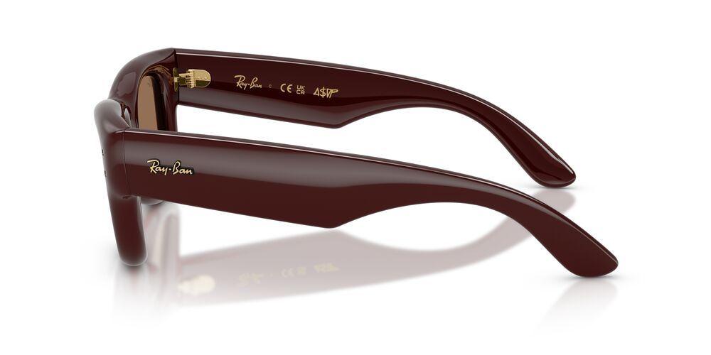 Anteojos De Sol Ray-Ban Wayfarer Puffer Dark Brown Dark Brown 0RB4940 Café Unisex-2