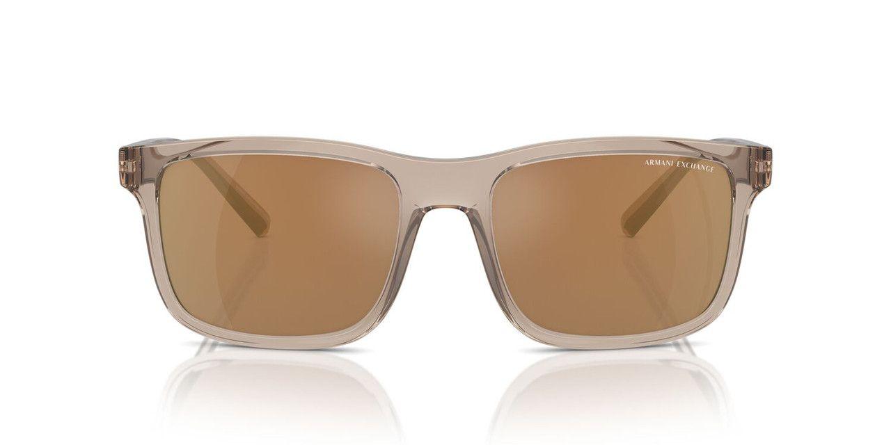 Anteojos De Sol Armani Exchange AX4145S  Café Hombre-2