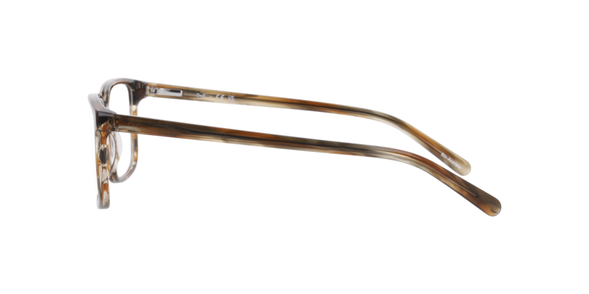 Anteojos Ópticos Dbyd DB2145 Translucent Brown Stripes Café Hombre-2