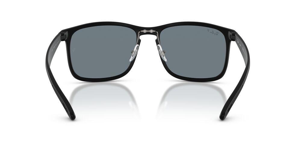 Anteojos De Sol Ray-Ban RB4264 Matte Black Blue Chromance Negro Hombre-3