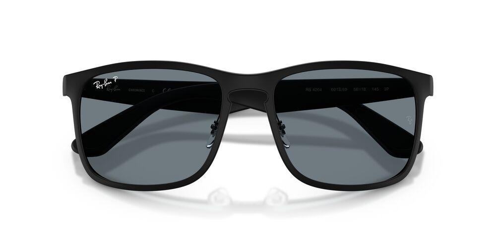 Anteojos De Sol Ray-Ban RB4264 Matte Black Blue Chromance Negro Hombre-4