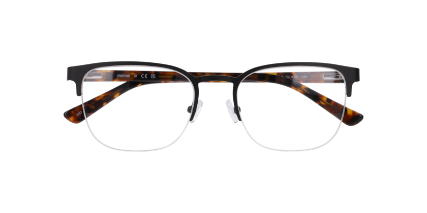 Anteojos Ópticos Unofficial UO1197 Matte Black Negro Hombre-4