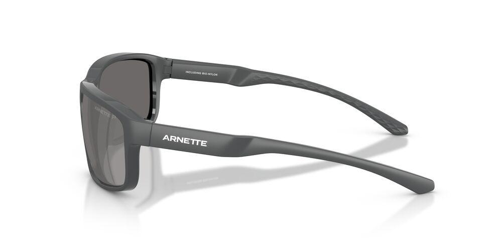 Anteojos De Sol Arnette 0AN4373 Matte Dark Grey Grey Mirror Silver 80 Polar Hombre-2