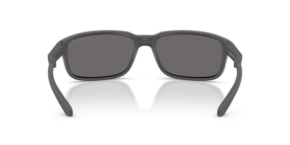 Anteojos De Sol Arnette 0AN4373 Matte Dark Grey Grey Mirror Silver 80 Polar Hombre-3