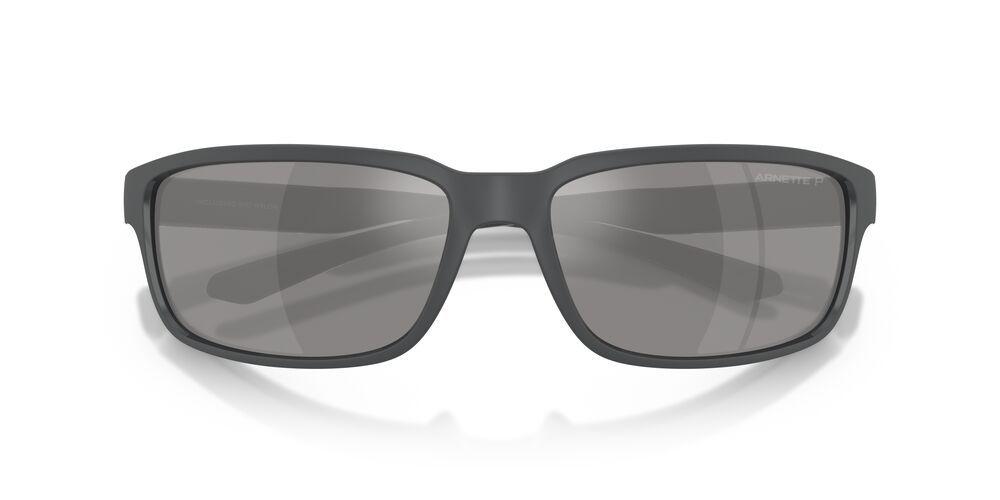 Anteojos De Sol Arnette 0AN4373 Matte Dark Grey Grey Mirror Silver 80 Polar Hombre-4