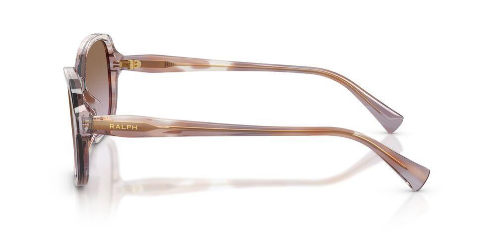 Anteojos De Sol Ralph Striped Brown Gradient Violet 0RA5351U Café Mujer-2