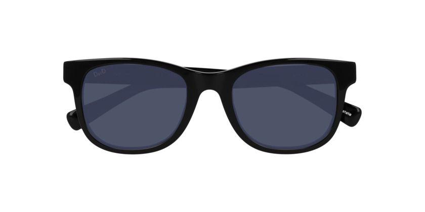 Anteojos De Sol Dbyd DB4007 Dbsu5000 Black Solid Blue Negro Unisex-5