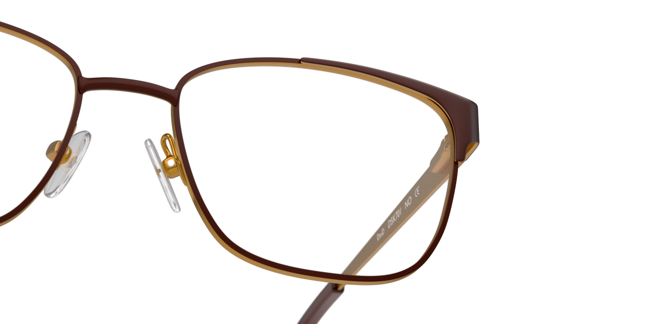 Anteojos Ópticos Dbyd DB1007 Dbkf01 Café Mujer-5