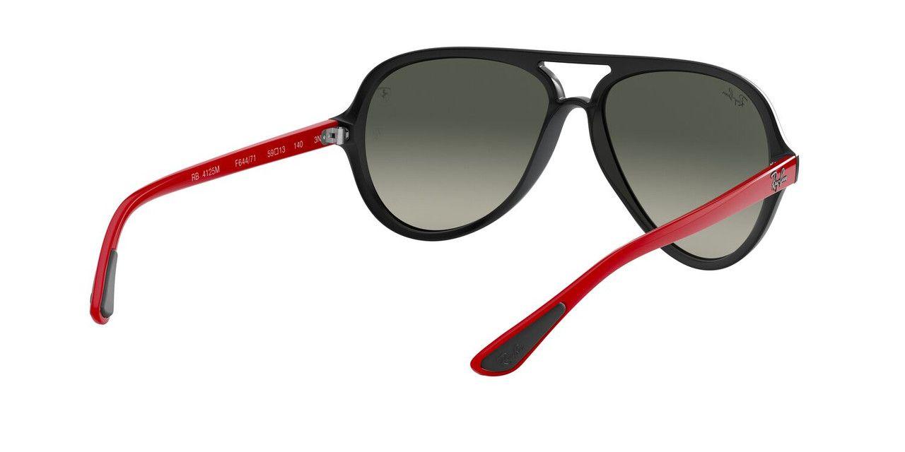 Anteojos De Sol Ray-Ban RB4125M  Negro Unisex-4
