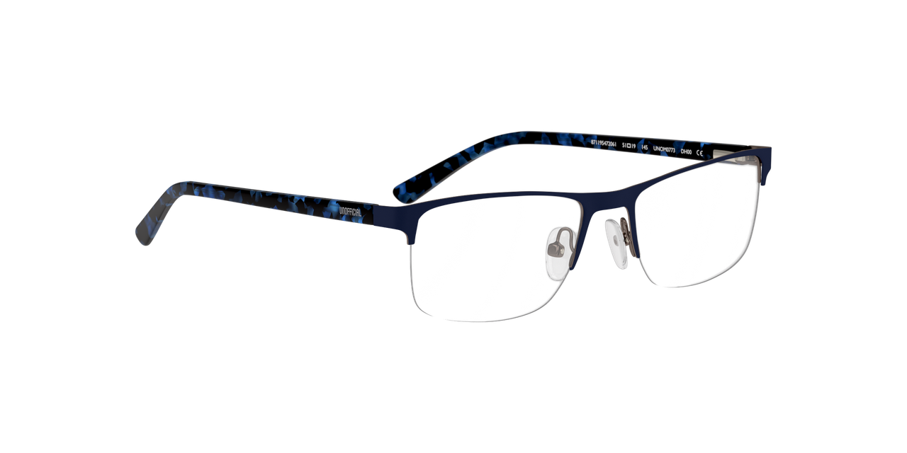Anteojos Ópticos Unofficial UO1068 Unom0183 Azul Hombre-2