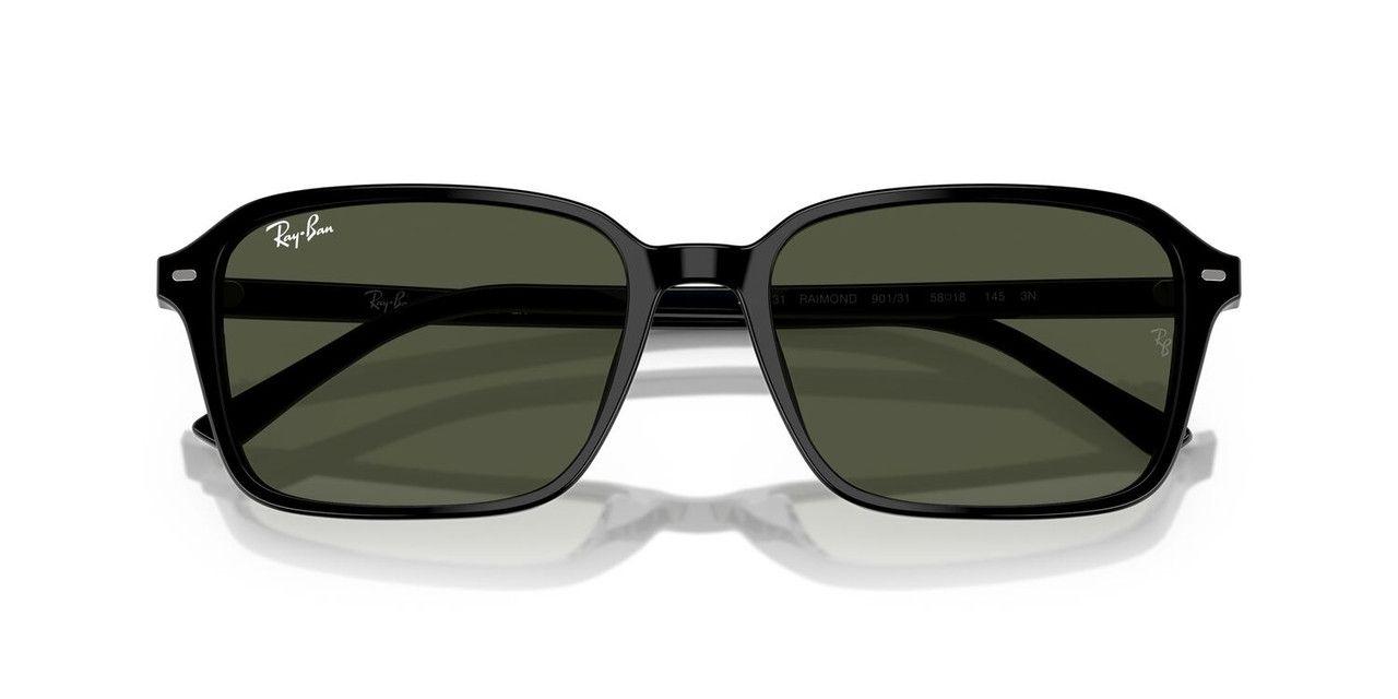 Lentes De Sol Ray-Ban RB2231 Raimond Negro Unisex-4