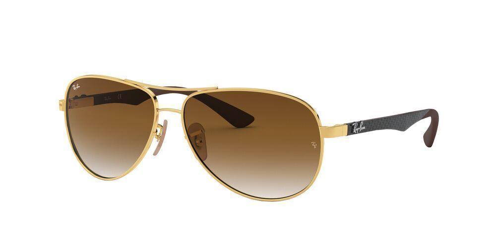 Lentes De Sol Ray-Ban RB8313 Dorado Hombre-0